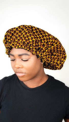 FOLAKE SATIN LINED BONNETS