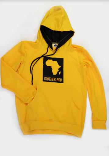 Yellow Satin Lined Hoodie